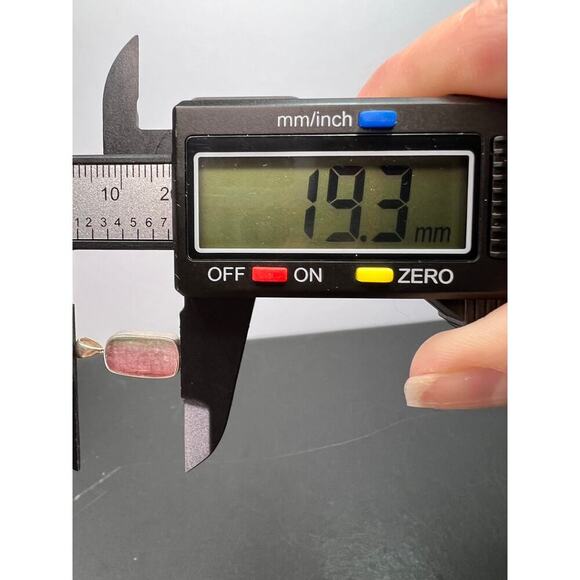 NEW Watermelon sterling silver pendant 1.32 grams - Picture 9 of 9